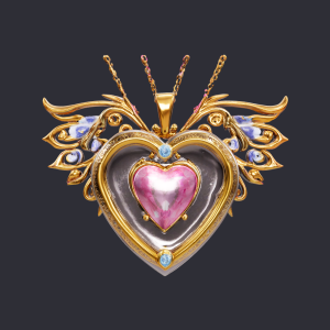 Celestial Heart Locket