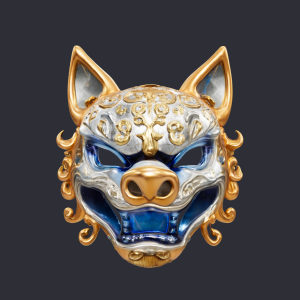 Nine-Tailed Oracle Mask